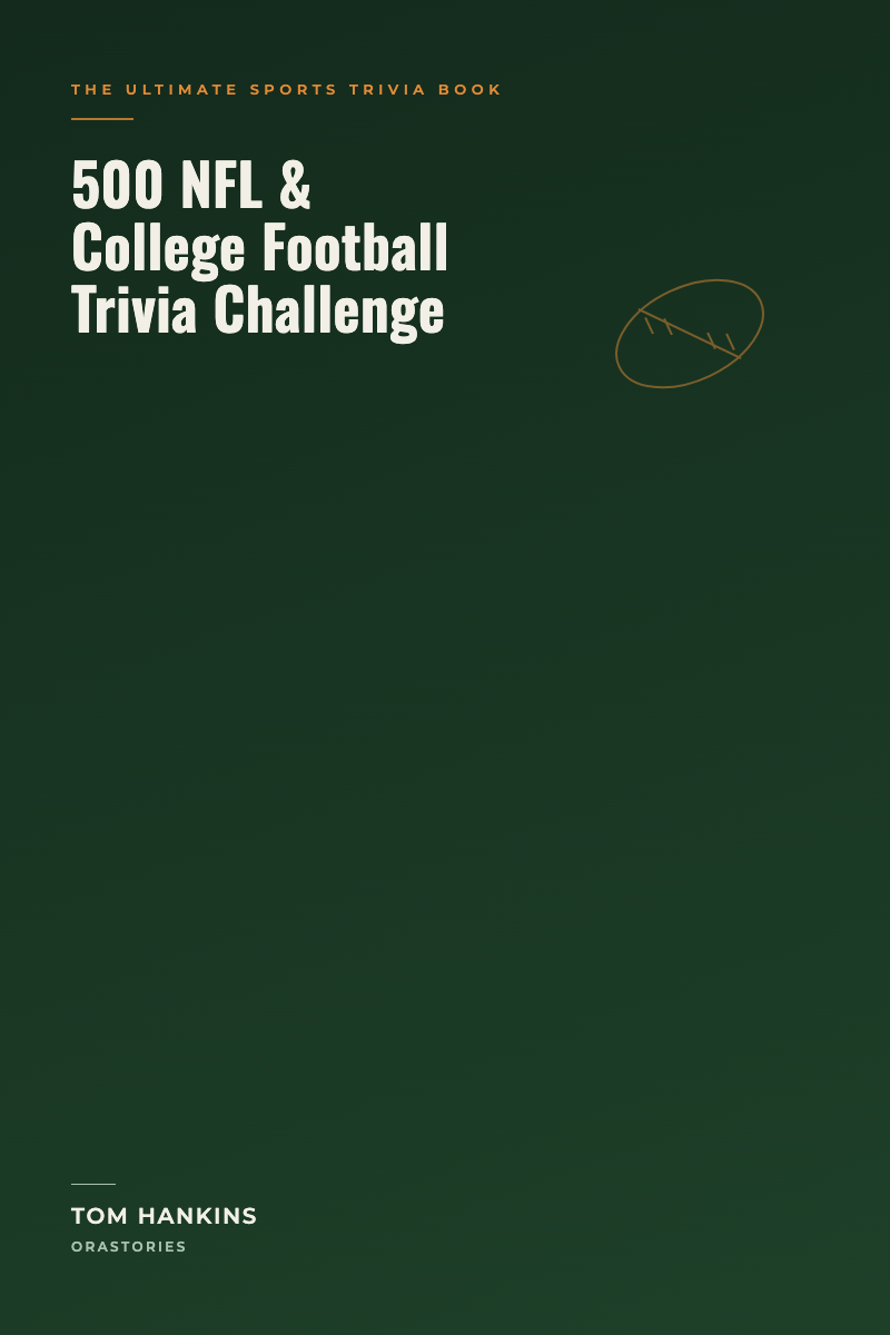 500 NFL & College Football Trivia Challenge cover
