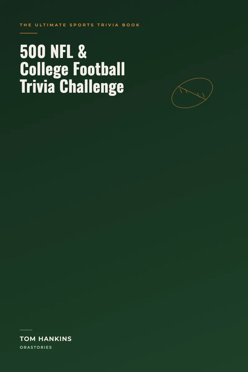500 NFL & College Football Trivia Challenge cover